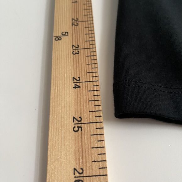 J Jill Leggings Size Medium Black Ankle Stretch Minimalist - Picture 5 of 7